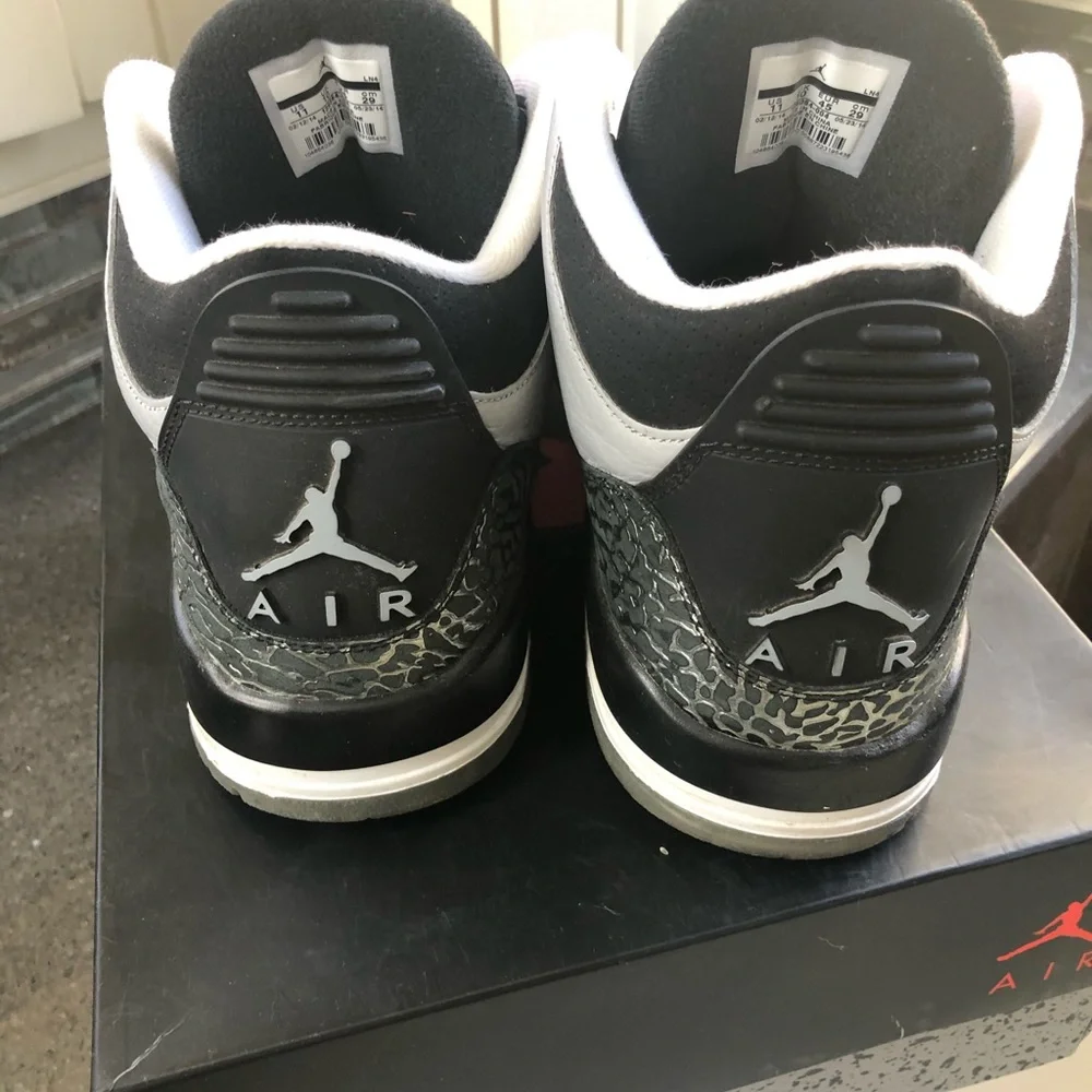 Men Air Jordan 3 Retro 'Wolf Grey 136064-004